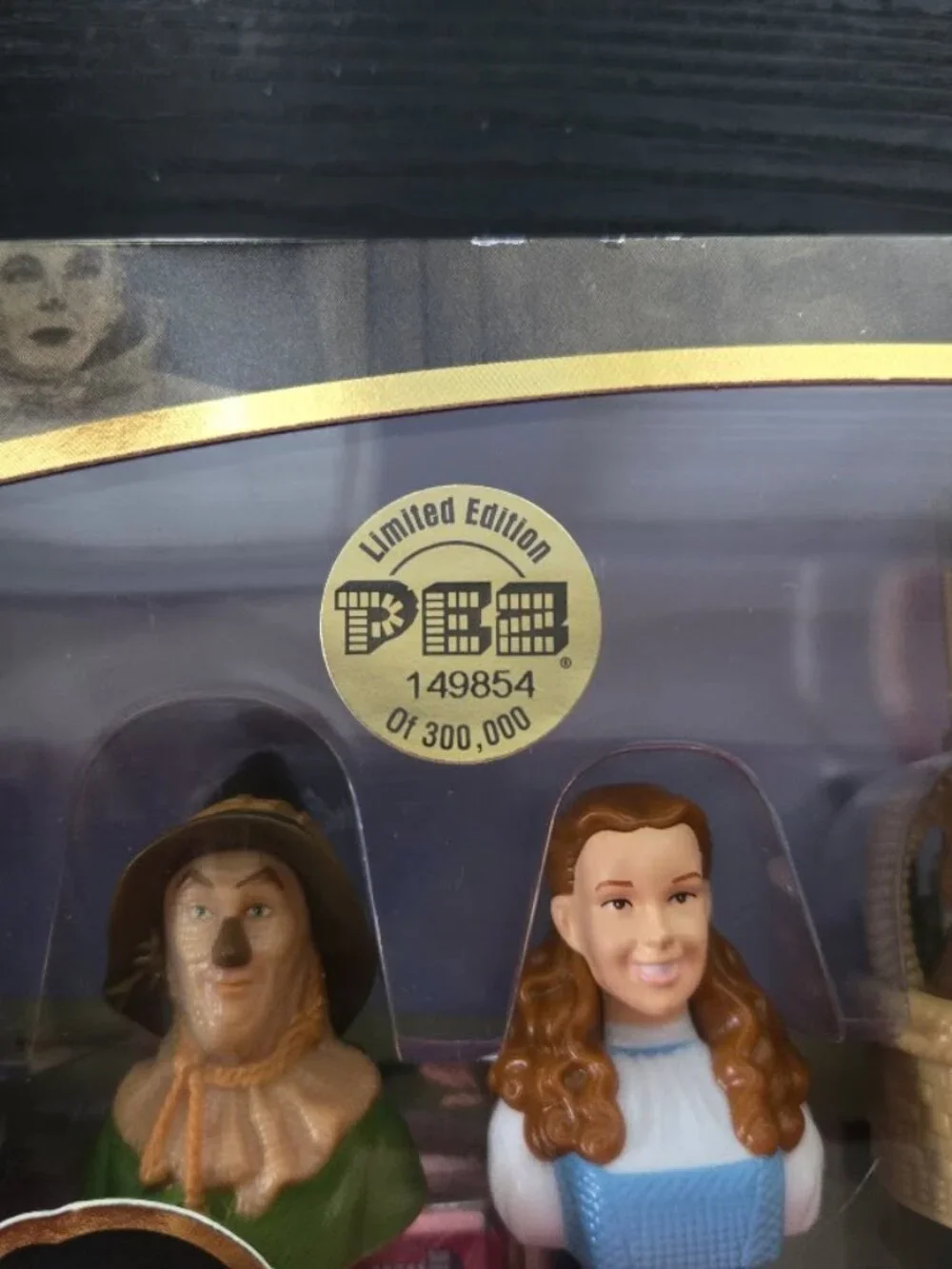 Wizard Of Oz 70th Anniversary Limited Edition PEZ Dispenser Set New , Numbered